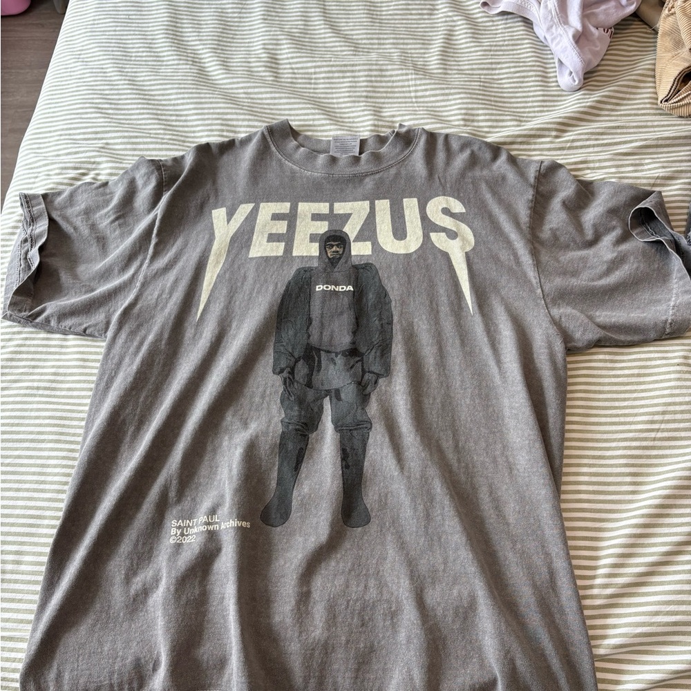 Yeezy Dark Gray Graphic Tee